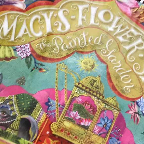 Macy’s Flower Show 2013 The Painted Garden Collectible Paper Shopping Bag - Picture 4 of 5